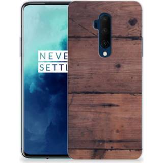 👉 Bumper hoesje OnePlus 7T Pro Old Wood 8720091556683