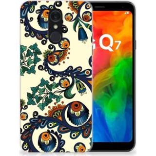 👉 Siliconen hoesje LG Q7 Barok Flower 8720091591158