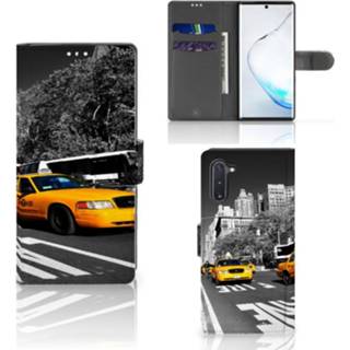👉 Flipcover Samsung Galaxy Note 10 Flip Cover New York Taxi 8720091600089