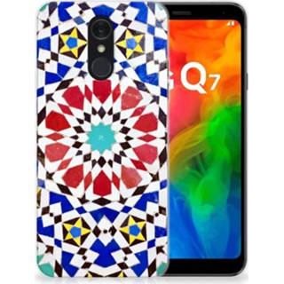 👉 Siliconen hoesje LG Q7 TPU MozaÃ¯ek 8720091301368