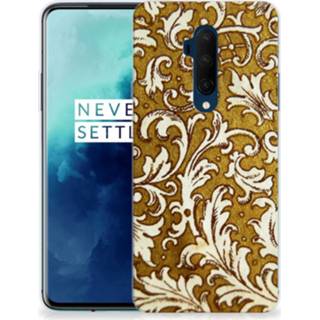 Siliconen hoesje goud OnePlus 7T Pro Barok 8720091304154