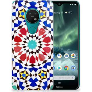 👉 Siliconen hoesje Nokia 7.2 | 6.2 TPU MozaÃ¯ek 8720091305113