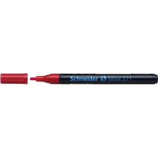 👉 Lakmarker rood Schneider Maxx 271 1 2 Mm 4004675027290