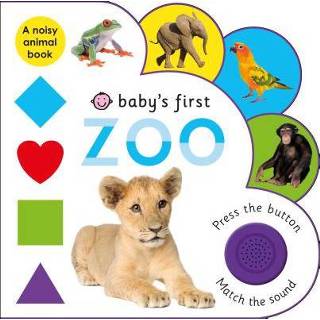 👉 Babysetje baby's Babys First Sound Book Zoo - Roger Priddy 9780312521653
