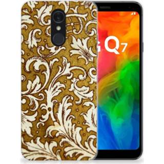 👉 Siliconen hoesje goud LG Q7 Barok 8720091648470