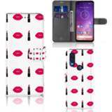 👉 Lippenstift Motorola One Vision Telefoon Hoesje Lipstick Kiss 8720091983755