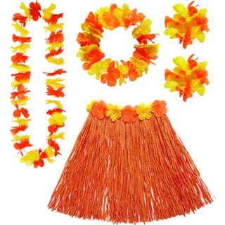 👉 Active oranje Hawaii set voor het WK 8003558245666