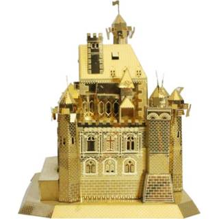 👉 Puzzel metalen MU Doornroosje Kasteel Fantasy Castle DIY 3D Monteren Model Kits Laser Cut Jigsaw Speelgoed FC-G01 8720047101752
