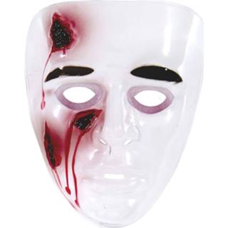 Active transparante enge bloedende wond maskers voor Halloween zombies 8003558265671