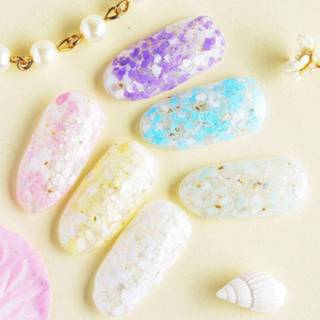 👉 Paillet roze geel blauw gel mannen Candy Nail Decoration Pailletten Powder Cute Dreamlike Manicure UV 6 Kleuren 8720071030837