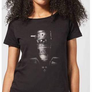 👉 The Mandalorian IG-11 Poster dames t-shirt - Zwart - XXL - Zwart