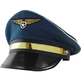 👉 Pilotenpet active blauwe met wings-logo 8003558332601