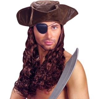 👉 Piraten hoed active Piratenhoeden met wild haar 8003558844807