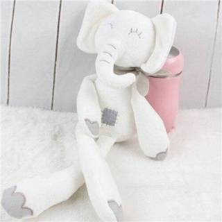 👉 Knuffel wit pluche olifant baby's kinderen Leuke Konijn Baby Zachte Knuffels Brinquedos 40 CM Goedkoopste Prijs Bestevoor Kids - 8720047159111