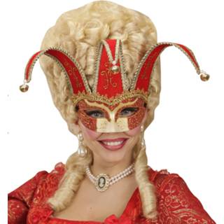 👉 Venetiaanse oogmasker active rode oogmaskers met belletjes 8003558047123