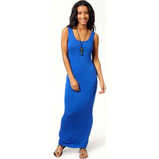 Petite Sandy Scoop Neck Maxi Dress, Cobalt vrouwen AZZ2783811920 Maxi dres cobalt vrouwen Petite Sandy Scoop Neck Dress,