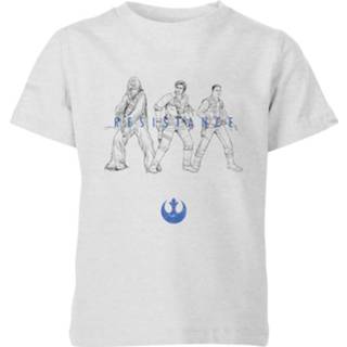 The Rise of Skywalker Resistance Kids' T-Shirt - Grey - 11-12 Years - Grijs