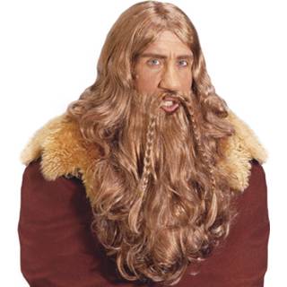 👉 Pruik Carnavalsartikelen: Pruik, Viking met baard en snor