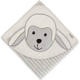 👉 Handdoek grijs jongens Sterntaler met capuchon motief Stanley 80 x cm - 4055579006195