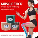 Bandage Muscle Sports Kinesiology Tape Roll Cotton Elastic Adhesive Strain Injury Sticker Kinesiologe