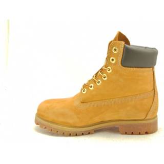 👉 Veterboots herenschoenen men male mannen geel Timberland Veterboot