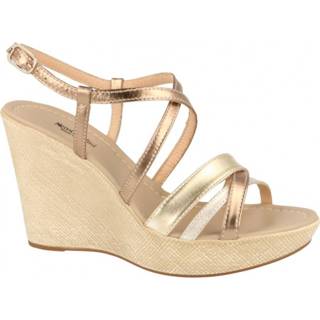 👉 Sandaal goud damesschoenen vrouwen Nero Giardini Sandalen