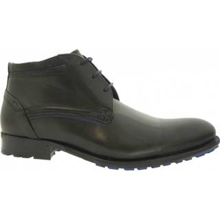 👉 Veterboots zwart male mannen men herenschoenen Will Lester Veterboot