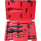 👉 Make-up remover Damaged Glow Plug Removal Thread Repair Drill Wrench Spark Gap Extractor Tool Kit 8MM 10MM SK1095