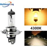 Hoofd lamp Car Halogen Bulb 12V 55W Clear 1PCS H1 H3 H4 H7 H8 H11 9005 HB3 9006 HB4 100W Headlight Fog Lamps External Lights 4300K