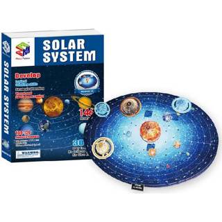 👉 Puzzel papier kinderen DIY 3D-zonnestelsel Negen planeet Model Kits voor Christmas Gift Toys - 001 8720072923572
