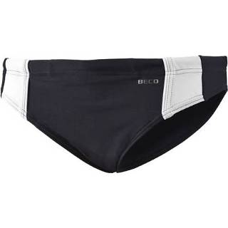 👉 BECO zwembroek, slip/brief, wit/zwart, maat 128