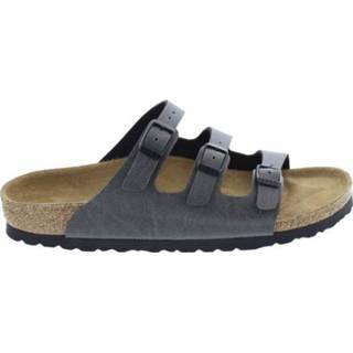 👉 Grijs damesschoenen vrouwen Birkenstock Florida pull up anthracite vegan narrow 4043734866807 4043734866968 4043734866920 4043734867040