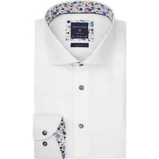 👉 Overhemd wit overhemden male Profuomo ppqh3a1096 8719064620933