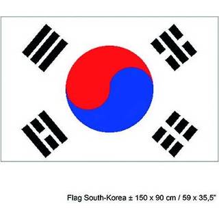 👉 Vlag Zuid Korea