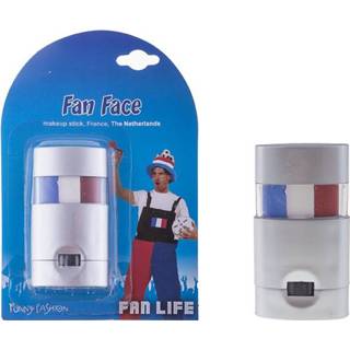 Rood wit blauw Mooie make up stick in de kleuren