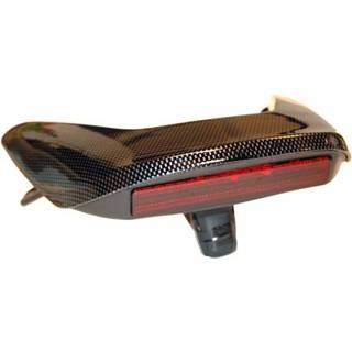 Achterspoiler + ledverlichting Yamaha Aerox carbon DMP op=op