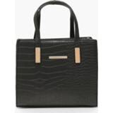 With zip fastening vrouwen Croc Mini Tote Day Bag