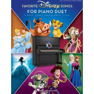 👉 Piano Early Intermediate buch Duet Favorite Disney Songs for 9781540038746 888680890353