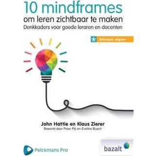 👉 Boek leer 10 mindframes om leren zichtbaar te maken - John Hattie (9461182783) 9789461182784