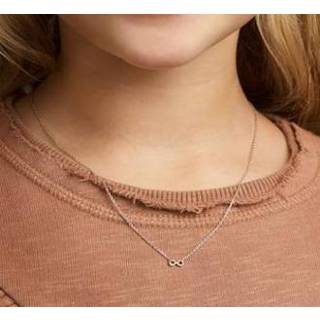 👉 Halsketting active zilveren Collier met Infinity Teken