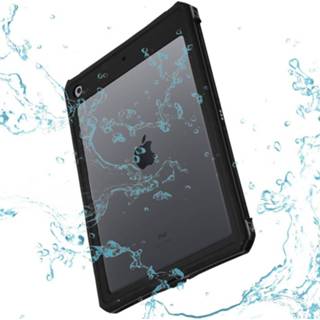 👉 Zwart kunststof TPU unicolor unisex Redpepper Waterproof Backcase voor iPad 10.2 (2019 / 2020) - 8719295385861