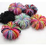 👉 Rubberen band meisjes kinderen 100pcs/lot 3CM Cute Girl Ponytail Hair Holder Accessories Thin Elastic Rubber For Kids Colorful Ties