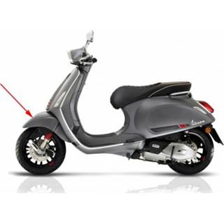 👉 Voorspatbord grijs active Vespa Sprint titanio 742 B Piaggio origineel 67364400ez