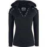 👉 Trui zwart XXL vrouwen meisjes Black Premium by EMP A Touch Of Evil Girls met capuchon 4031417813774