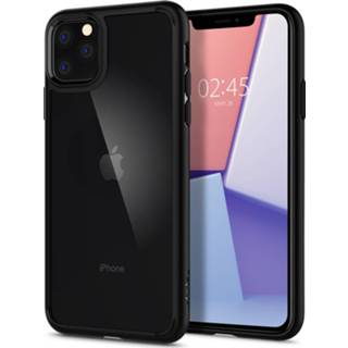 👉 Spigen - Ultra Hybrid iPhone 11 Pro Hoesje zwart/transparant