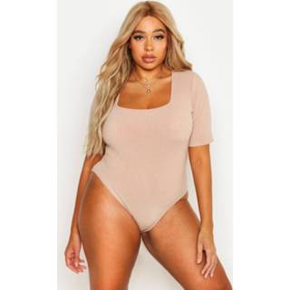 👉 Short sleeve vrouwen stone Plus Rib knit one piece,