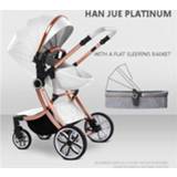 👉 Baby's Baby stroller can sit and fold light high landscape two-way newborn shock absorber four-wheeled child 2 in 1