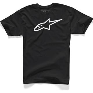 👉 Shirt zwart wit s unisex Alpinestars Ageless Classic T-Shirt 8051194148407