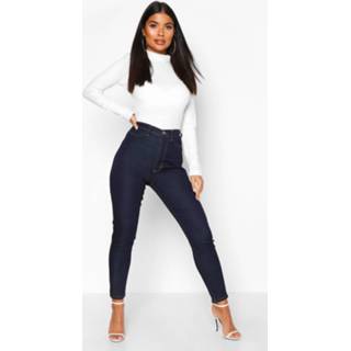 👉 Skinny jeans vrouwen Petite Dark Wash Stretch