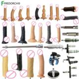 👉 Zuignap vrouwen FREDORCH 27 Types Noiseless Premium Sex machine Attachment VAC-U-Lock Dildos Suction Cup Love for woman products